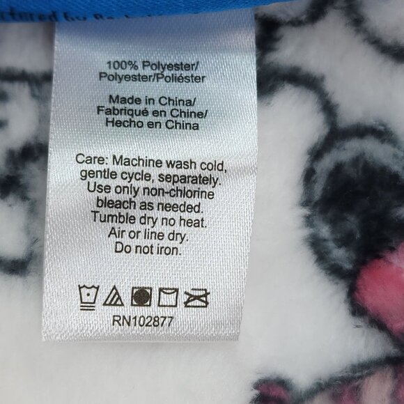 Peanuts Snoopy Woodstock Holiday Pet Throw Blanket Extra Long 60"x70" Berkshire - Picture 10 of 11